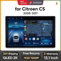 Junsun X7 MAX 13.1 "2K AI Voice Wireless CarPlay Android Auto Car Radio per Citroen C5 2008 - 2017