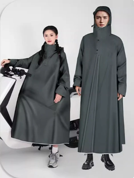 Manteau imperméable épais pour moto adulte, manteau de pluie pour voiture électrique pour hommes et femmes, équipement d