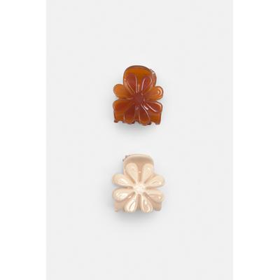 2-Pack Of Flower Hair Clips