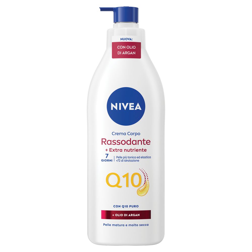 Nivea Q10 Crema Corpo Rassodante + Extra Nutriente 400 ml, corpo idrat