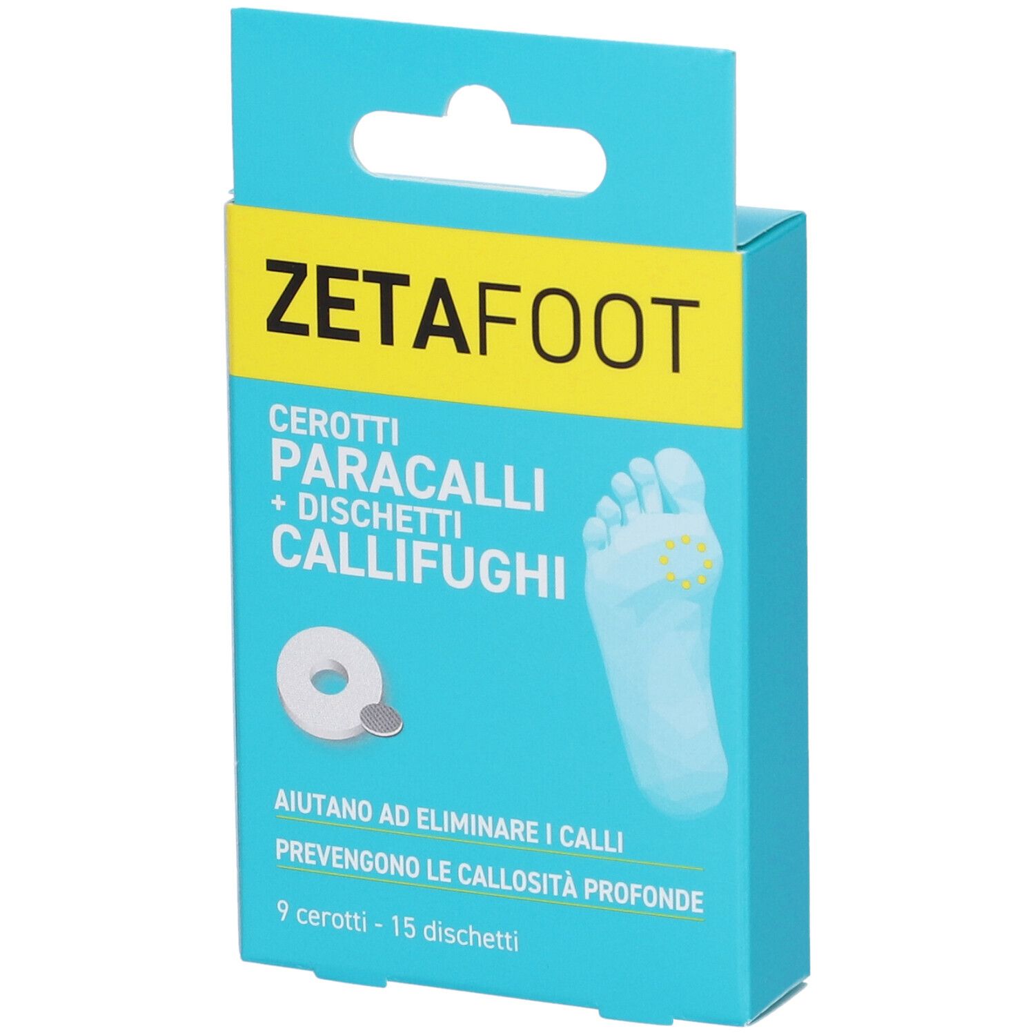 Zetafoot Paracallo Tondo + Dischetto Callifugo - Risparmia il 10% con