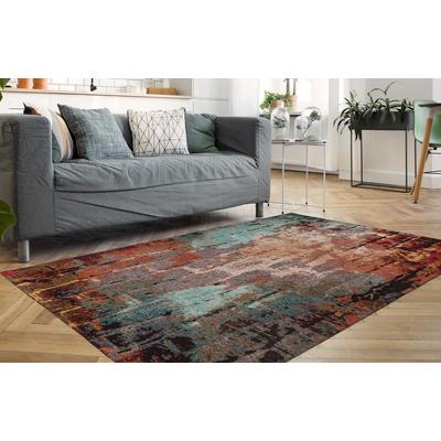 Teppich PADIRO "Primavera 425", bunt (creme, multi), B:80cm H:5mm L:150cm, Chenille, Baumwolle, Polyester, Teppiche, Flachgewebe Image