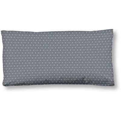 Kissenhülle HIP "Olinga", grau (anthrazit), B:80cm H:1cm L:40cm, Baumwolle, Satin, Mako-Satin, 100% Baumwolle/ Satin, Kissenbezüge, Baumwolle, Mako-Satin, 40x80, 1 Stück, Reißverschluss, Anthrazit Image
