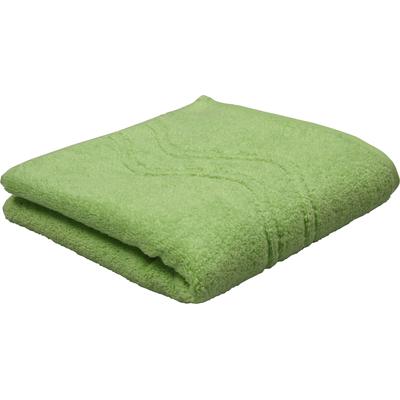 Handtuch ROSS "Cashmere feeling", grün (apfelgrün), B:50cm L:100cm, Frottier, Obermaterial: 100% Baumwolle, Handtücher (Packung), mit Wellenbordüre Image