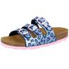 Pantolette LICO "Pantolette Bioline Kids", Gr. 32, blau, Synthetik, Schuhe