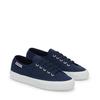 Sneaker SUPERGA "3750 LEGGERA", Gr. 38, blau (navy), sportlich, Schuhe