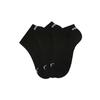 Sneakersocken PUMA, Damen, Gr. 39-42, schwarz (3x schwarz), Baumwollmischung, unifarben, bedruckt, elastisch, Socken, mit Frottee