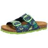 Hausschuh LICO "Pantolette Bioline Universe", Gr. 32, grün, Synthetik, Schuhe