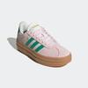 Sneaker ADIDAS SPORTSWEAR, Gr. 42, clear pink, court grün, core weiß, Leder, Synthetik, sportlich, Schuhe, Design auf den Spuren des adidas Gazelle Bold