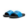 Badesandale PUMA "COOL CAT 2.0 JR", Kinder, Gr. 39, blau (future blau), Synthetik, sportlich, Schuhe