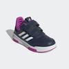 Klettschuh ADIDAS SPORTSWEAR "TENSAUR HOOK AND LOOP", Gr. 34, blau (shadow navy, cloud weiß, flash pink), Synthetik, Textil, sportlich, Schuhe