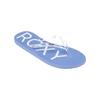 Sandale ROXY "Viva Jelly", Gr. 8,5(39), blau misty, Obermaterial: 98% Synthetikmaterial, 2% Metall / Futter: 100% Synthetikmaterial / Außensohle: 100% Moosgummi, Schuhe