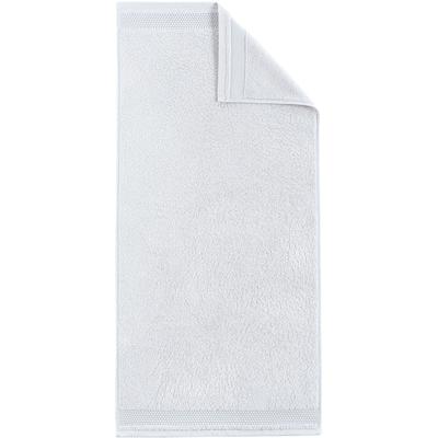 Handtuch DYCKHOFF "Gloss", weiß, B:50cm L:100cm, Frottier, Baumwolle, Handtücher (Packung), mit edler Glanzgarn Bordüre Image