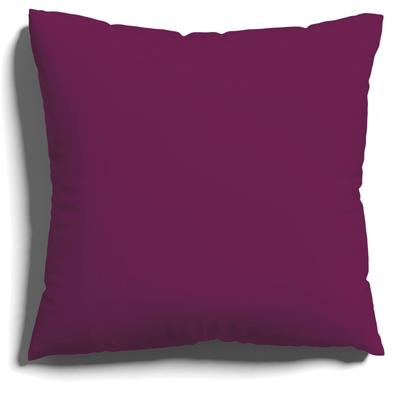 Kissenbezug SCHLAFGUT "EASY Jersey", lila (lila deep), B:40cm L:40cm, Jersey, Obermaterial: 100% Baumwolle, Kissenbezüge, Kissenhülle mit Reißverschluss, weich und saugfähig, Kissenbezug Image