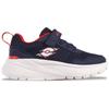 Sneaker LOTTO, Kinder, Gr. 27, navy, rot, Synthetik, Kunstfaser, mehrfarbig, sportlich, Schuhe, - extra leicht & bequem
