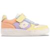 Sneaker LOTTO, Gr. 25, gelb, flamingo, Synthetik, mehrfarbig, sportlich, Schuhe, - in kinderfußgerechter Passform