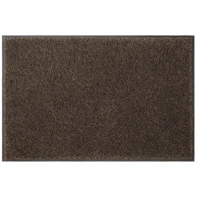 Fußmatte MY HOME "Ember" Gr. 15, grau (taupe), B:40cm H:9mm L:60cm, Kunstfaser, Teppiche, Schmutzfangläufer, Schmutzfangmatte, In- und Outdoor geeignet Image