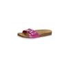 Pantolette LICO "Pantolette Bioline Once More", Gr. 40, rosa, Synthetik, Schuhe