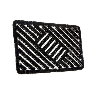 Fußmatte HANSE HOME "Grid Brushes Mat, Türmatte", schwarz, B:60cm H:33mm L:40cm, Kokos, Teppiche, Gitter, Robust, Bürsten, Innen, Außen, Schmutzabtreter, Wetterfest