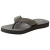 Sandale O'NEILL "MICK FLIPFLOP MEN LOW", Gr. 43, oilgrün, Synthetik, sportlich, Schuhe