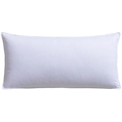 Federkopfkissen RIBECO "Lukas", weiß, B:40cm L:80cm, Füllung: 100% Federn, Kopfkissen Image