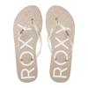 Sandale ROXY "Viva Jelly", Gr. 6(36), beige (champagne), Obermaterial: 98% Synthetikmaterial, 2% Metall / Futter: 100% Synthetikmaterial / Außensohle: 100% Moosgummi, Schuhe