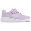 Sneaker LOTTO, Kinder, Gr. 32, lila, weiß, Synthetik, Kunstfaser, unifarben, sportlich, Schuhe, - extra leicht & bequem