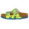 Pantolette LICO "Pantolette Bioline Top", Gr. 38, gelb, Synthetik, Schuhe