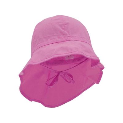 Sonnenhut MAXIMO, Baby, Gr. 47, pink, Baumwolle, unifarben, modisch, Hüte, für Mädchen mit Nackenschutz Image