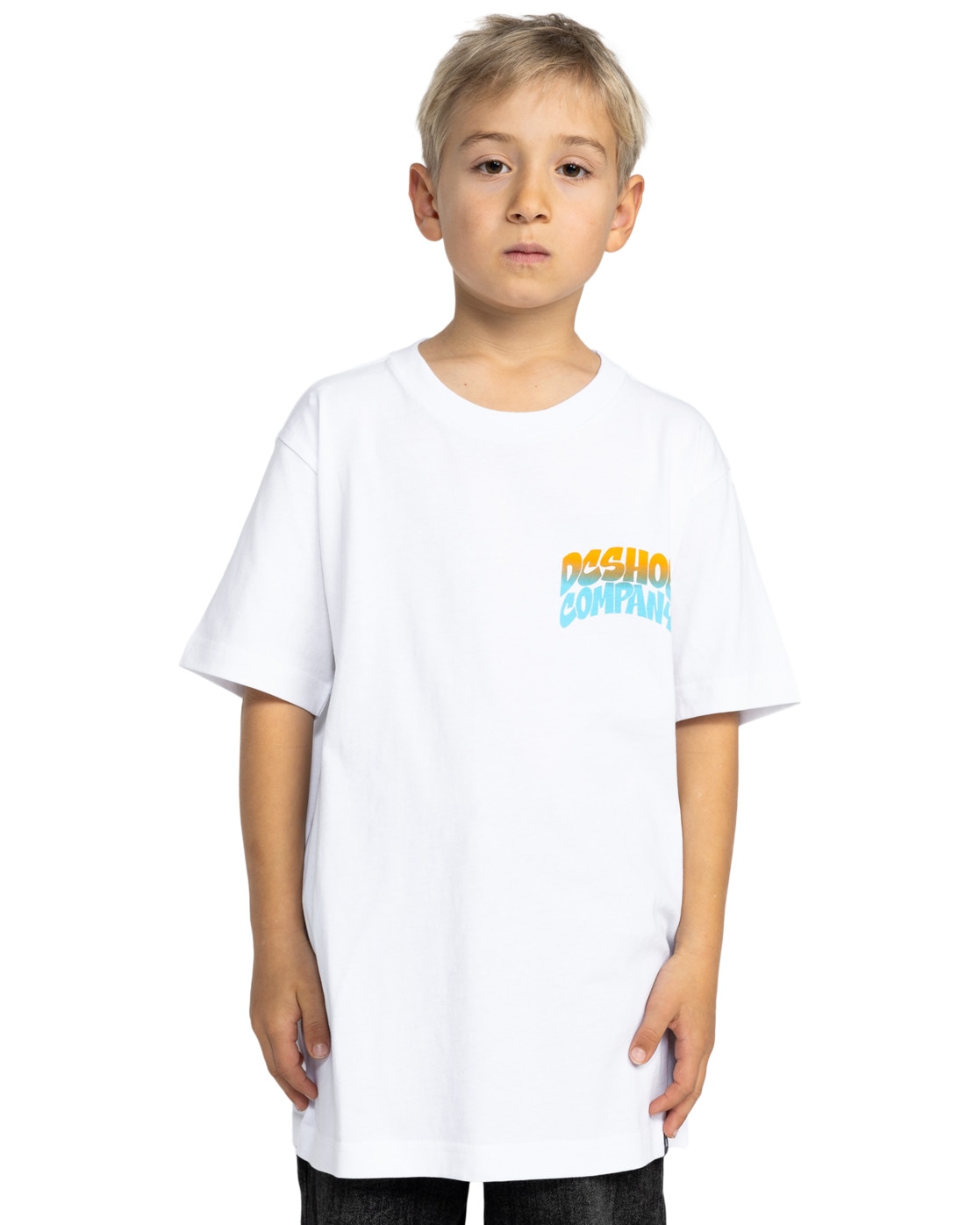 Shirttop DC SHOES "Hot Box", Kinder, Gr. 16(165-172cm), weiß, [Hauptstoff] 75% Baumwolle, 25% Baumwolle, Tops Image