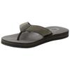 Sandale O'NEILL "MICK FLIPFLOP MEN LOW", Gr. 41, oilgrün, Synthetik, sportlich, Schuhe