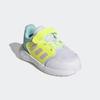 Klettschuh ADIDAS SPORTSWEAR "TENSAUR RUN 3.0 KIDS", Gr. 22, cloud weiß, clear pink, hi, res gelb, Textil, Synthetik, sportlich, Schuhe, für Kinder