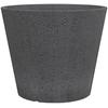 Blumentopf SCHEURICH "30/238 C-CONE 30", schwarz, B:28,5cm H:24,3cm T:28,5cm Ø:28,5cm, Pflanzgefäße