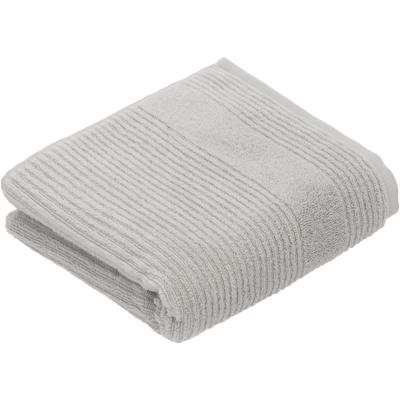Handtuch VOSSEN "Tomorrow", grau (stone), B:50cm L:100cm, Webfrottier, Obermaterial: 100% Baumwolle, Handtücher (Packung) Image