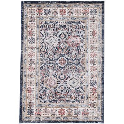 Teppich CARPETFINE "Vintage Liana_1", blau, B:120cm H:6mm L:170cm, Polypropylen (PP), Teppiche, Orient Vintage Look Image
