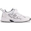 Sneaker LOTTO, Kinder, Gr. 27, blau (weiß, navy), Synthetik, Kunstfaser, metallic, sportlich, Schuhe, - ohne Schnüren: mit Elastiksenkeln