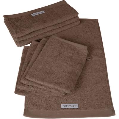 Handtuch Set ROSS "Sinfonie", grau (taupe), 8 tlg., Frottier, Frottier, Obermaterial: 100% Baumwolle, Handtuch-Sets, beinhaltet Gästetücher und Waschhandschuhe Image