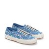Sneaker SUPERGA "2750 SANGALLO", Gr. 41, blau indaco, favorio, Textil, sportlich, Schuhe