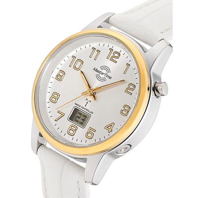 Funkuhr, weiß, Armbanduhren, Damen, Quarzuhr Funkuhr Image