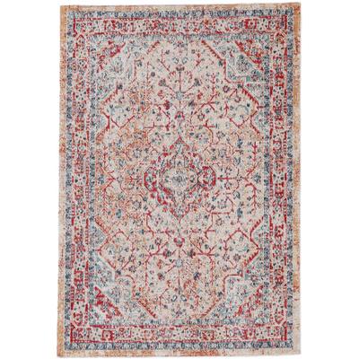 Teppich CARPETFINE "Noah_2", orange, B:120cm H:3mm L:170cm, Polypropylen (PP), Teppiche, Orient Vintage Look, Wohnzimmer Image