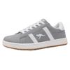 Sneaker KANGAROOS "K-CA Miles OS", Gr. 33, ultimate grau, weiß, Synthetik, sportlich, Schuhe, ohne Schnürung, bequwm reinschlüpfen