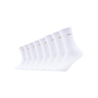 Sportsocken CAMANO "function", Damen, Gr. 35-38, weiß, Baumwollmischung, unifarben, normal, Socken, mit verstärktem Sohlenbereich Image