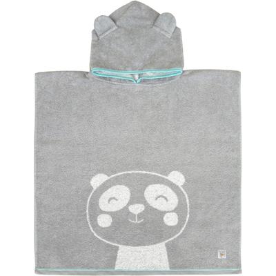Badeponcho DYCKHOFF "Panda", grau (platin), L:60cm, Frottier, Hausmäntel Image