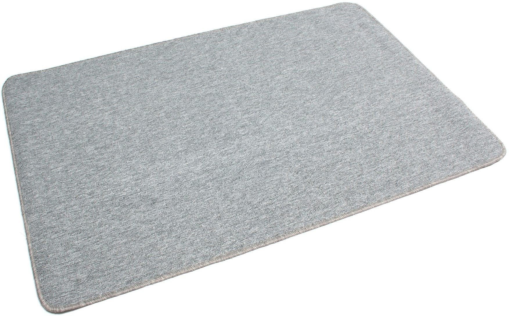 Teppich "MACAO, Made in Netherlands", grau, B:80cm H:5mm L:150cm, Polypropylen (PP), PRIMAFLOR-IDEEN IN TEXTIL, Teppiche, Uni Farben, ideal im Wohnzimmer & Schlafzimmer Image