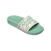 Sandale ROXY "Slippy Iv", Gr. 11(42), grün (sage), Obermaterial: 100% PU, Futter: 100% Textil, Laufsohle: 100% EVA, Schuhe