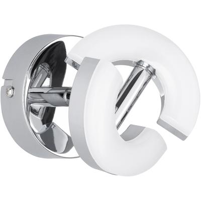 FISCHER & HONSEL LED Deckenleuchte "Donut", grau (chromfarben), Ø 9cm, Lampen Image