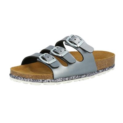 Pantolette LICO "Pantolette Bioline Sensation", Gr. 30, grau, Synthetik, Schuhe Image
