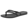 Zehentrenner IPANEMA "BOSSA FEM", Gr. 37, schwarz, Synthetik, metallic, sportlich, Schuhe
