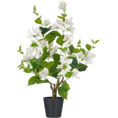 Kunstpflanze CREATIV GREEN "Bougainvillea", weiß, H:68cm, Kunststoff, Kunstpflanzen, mit zahlreichen Blüten Image
