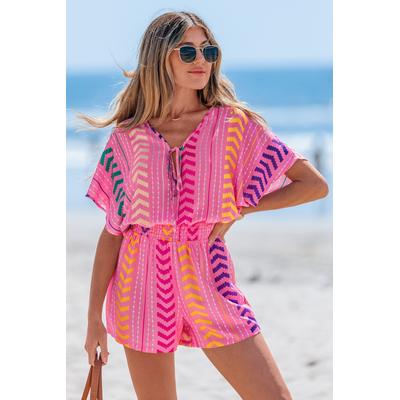 Light & Easy Abstract Romper